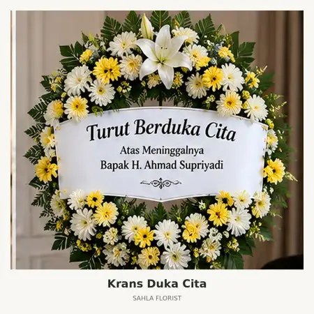 Krans Bunga Duka Sambas